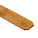 1x5.5x6 Japanese Cedar Picket Stained Medium Brown DE