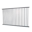 4X8 5/8 Powder Coated Black Metal Panel FT