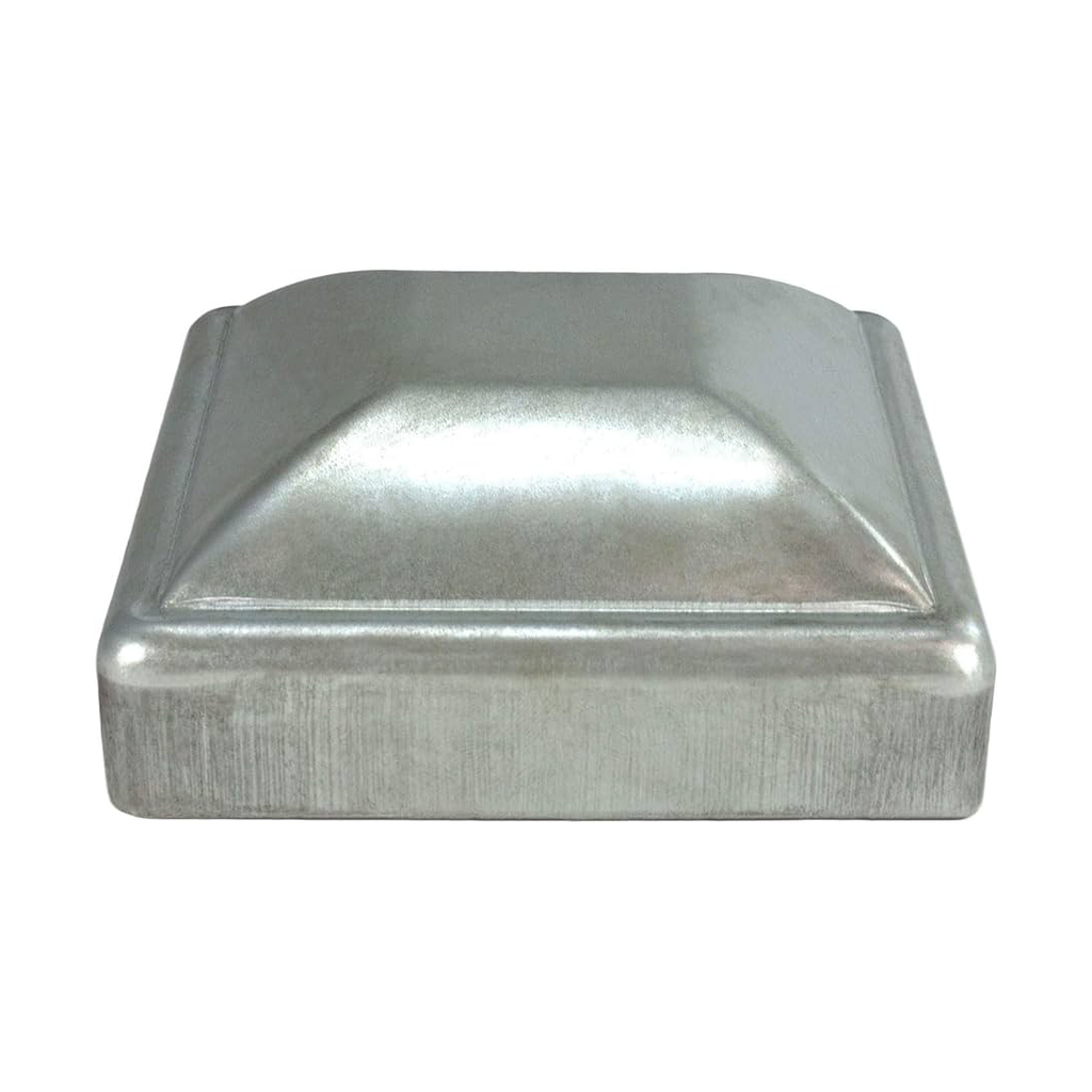 4" Square Post Cap Galvanized