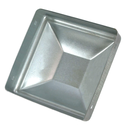 4" Square Post Cap Galvanized