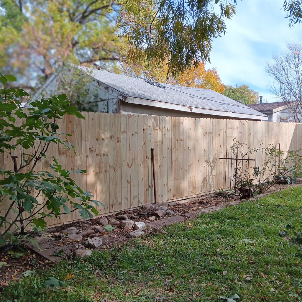 6 ft x 8 ft 6" Picket Special Pressure Treated Dog-Ear Fence Panel