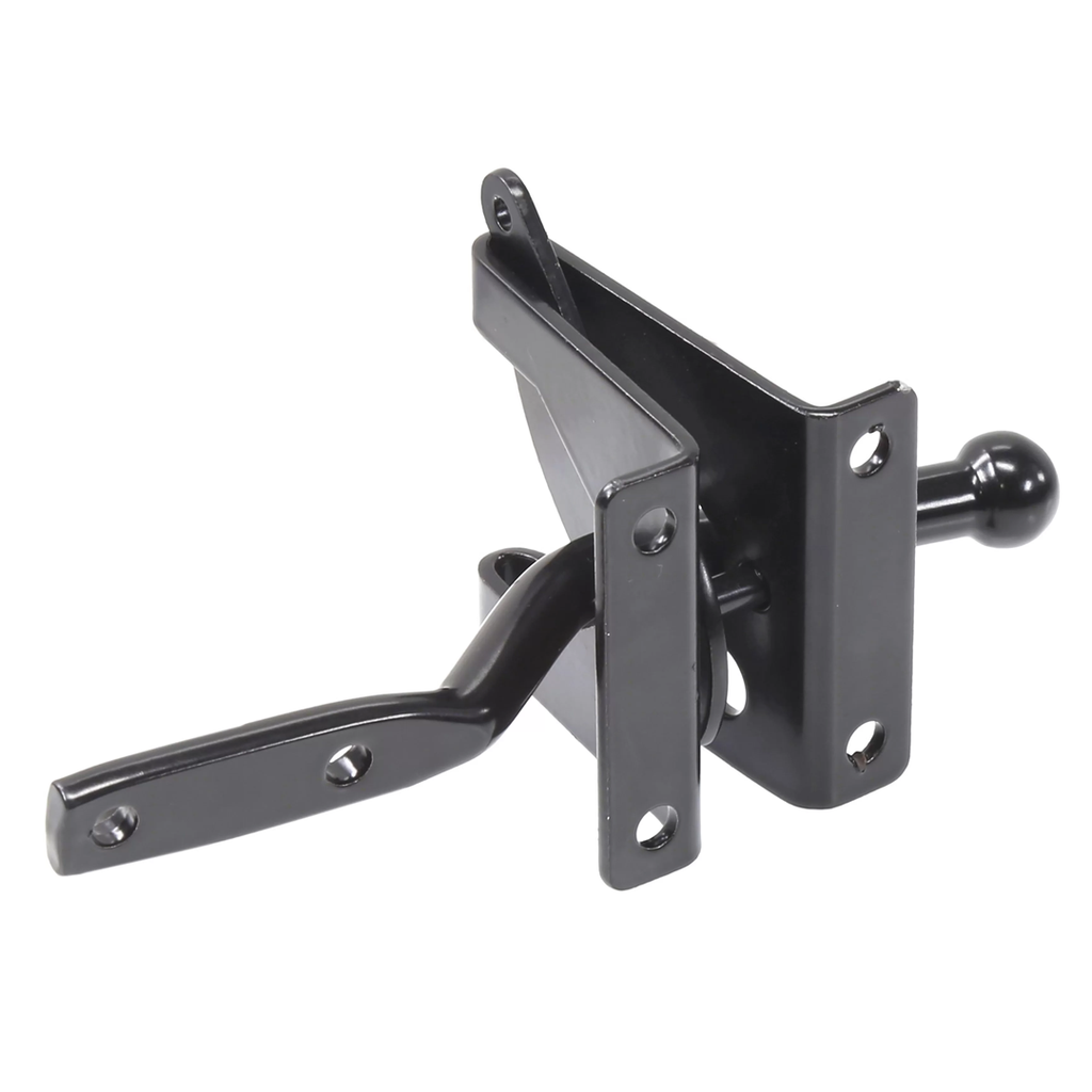 Gravity Gate Latch No Hole BLACK