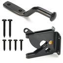 Gravity Gate Latch No Hole BLACK