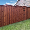 1x6x8 Western Red Cedar FT Stained Medium Brown #2