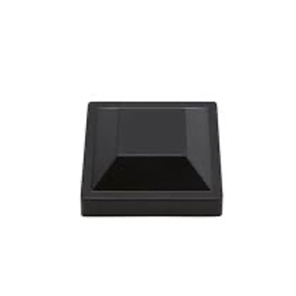 Post Cap 3x3 Black