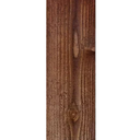 1x6x8 Cedar Picket FULL 6 Stained Medium Brown