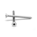Box #8 x 1-3/4" Square Drive Flat Head Zinc (4,000 pcs)