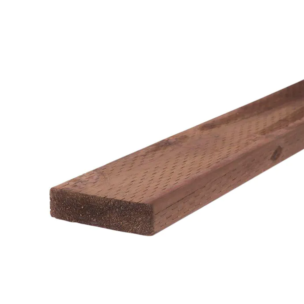 2x6x12 Color Treated Lumber Brown #2