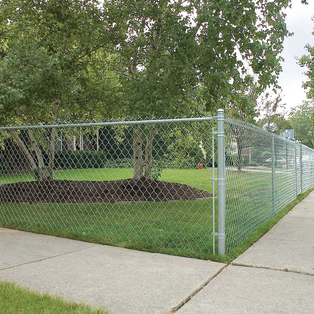 8' 2-3/8 Galvanized Steel Post 16 Ga