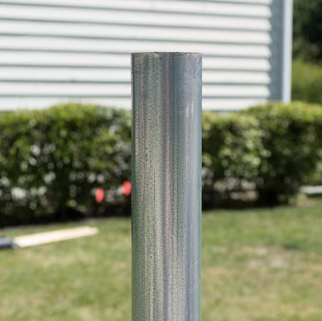 10' 2-3/8" Galvanized Steel Post  16 Ga