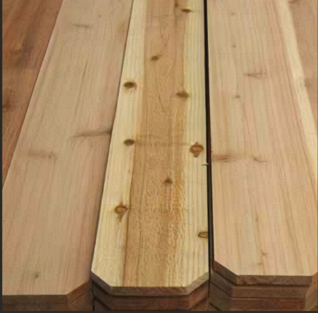 1x6x8 FULL FT Japanese Cedar Picket