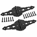 8″ CONTEMPORARY DOUBLE STRAP HINGE