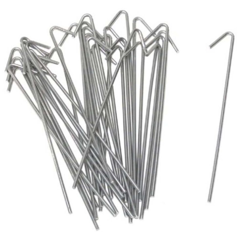 6 1/2" Hook Ties 9Ga Al Bag (100 pk)
