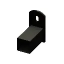 WELDED PANEL L BRACKET 1"