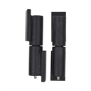 Black 5 in. Standard Barrel Hinge, welded pads, stainless pin with ball bearing pair
