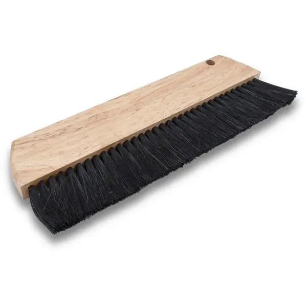 12" Natural Horsehair Broom-Wood Block (Marshalltown)
