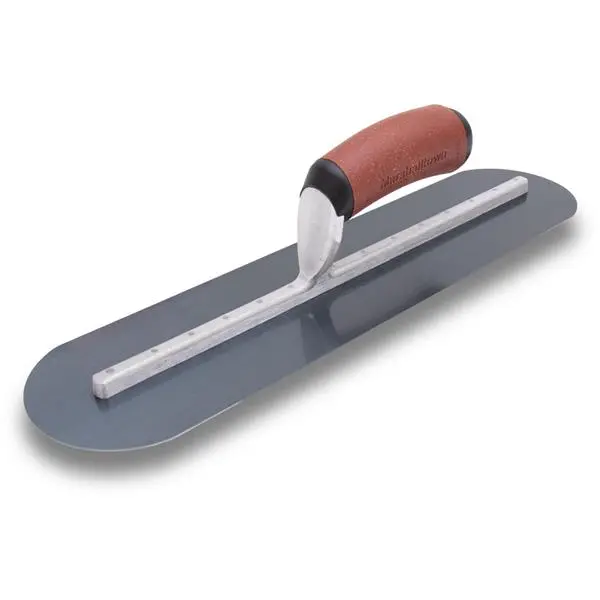 18 X 3 BS Fully Rounded Finishing Trowel - DuraCork Handle (Marshalltown)