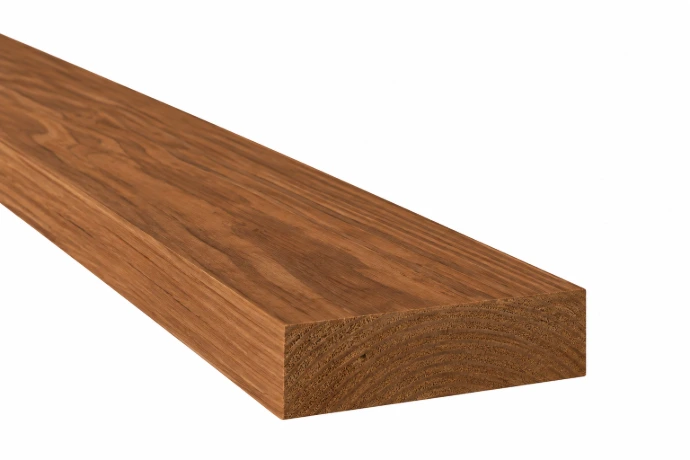 2x6x8 Color Treated Lumber Brown #1