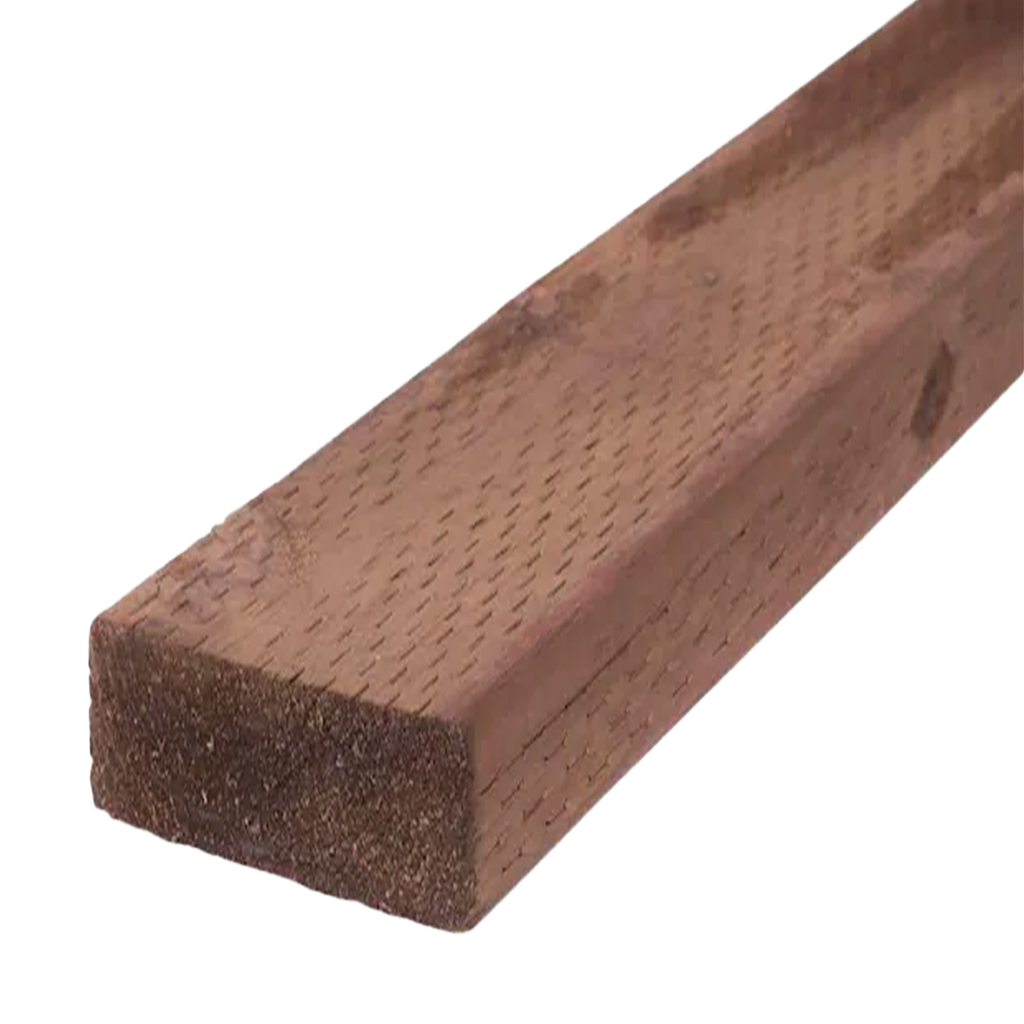 2x4x10 Color Treated Lumber Brown #1