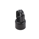 1-5/8'' x 1-3/8'' Loop Cap Black 