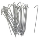 COMMERCIAL HOOK TIES 6-1/2"x11GA GALVANIZED (100 pk) Bag