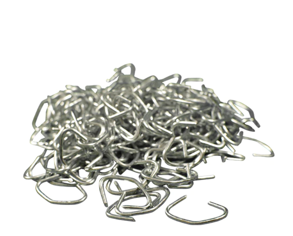 12.5 Ga Steel Hog Rings 1lb