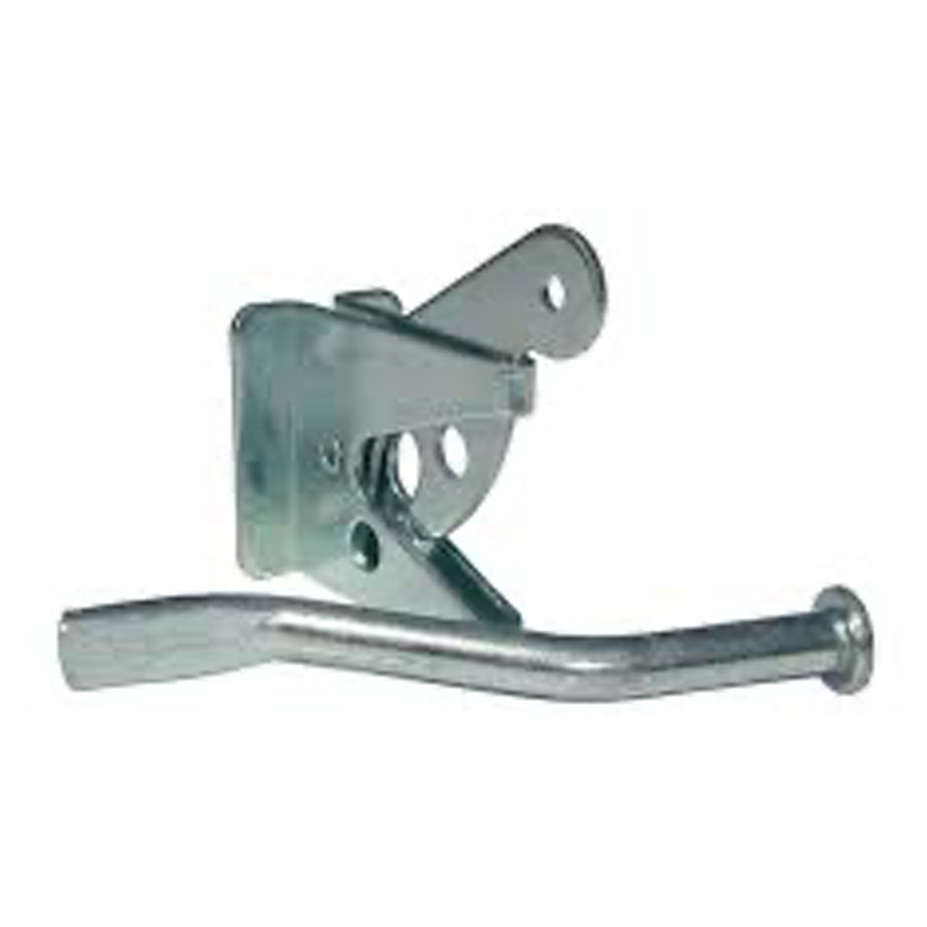 GRAVITY GATE LATCH NO HOLE ZINC