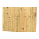 6 ft x 8 ft 6" Picket SPECIAL Pressure Treated Dog-Ear Fence Panel #P0 (No Return).