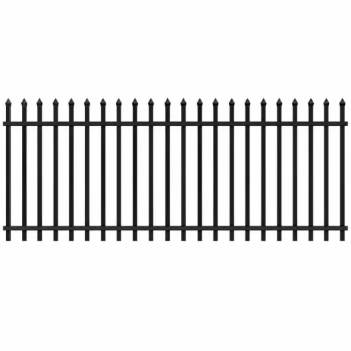 [6858PCMPBKPK] 6x8 5/8 Powder Coated Black Metal Panel Press Point