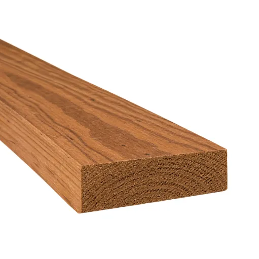 [2612JPCSTMB] 2x6x12 Cedar Lumber Stained Medium Brown