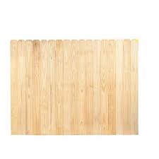 [88CEDPAN] 8 ft x 8 ft Cedar Panel DE w/2x4 PT Rails