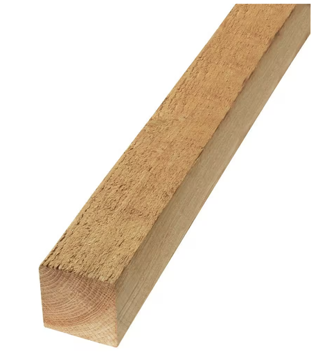 [4412WP] 4x4x12 Pressure Treated Wooden Post #2