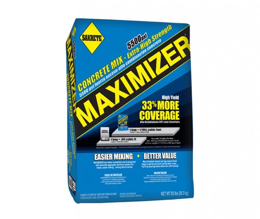 [80LBMAXCON] 80 lb. Maximizer Concrete Mix
